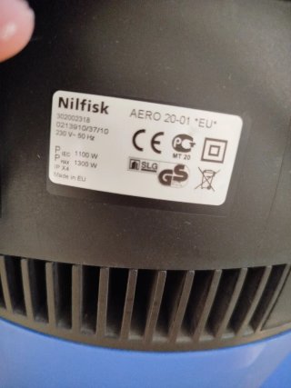 Aspiradora Nilfisk Azul