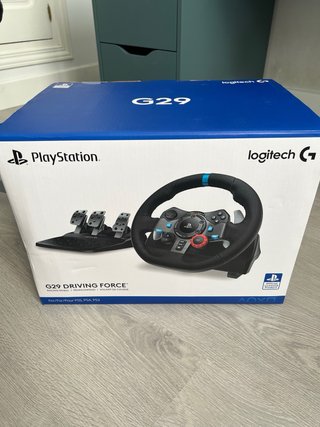 Logitech G29 PS5/PS4/PC + Caja Original