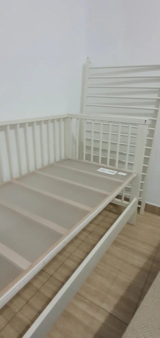 Cuna blanca IKEA 60x120