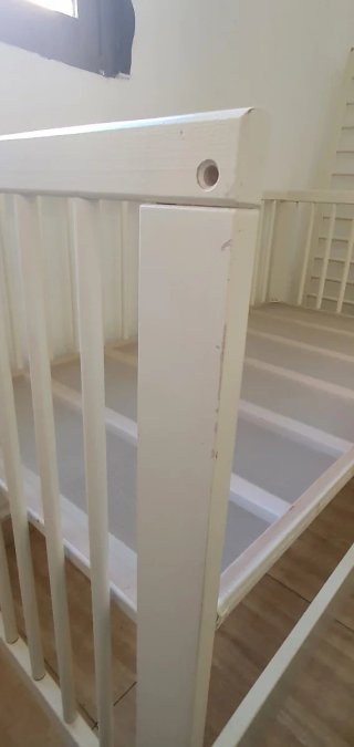 Cuna blanca IKEA 60x120