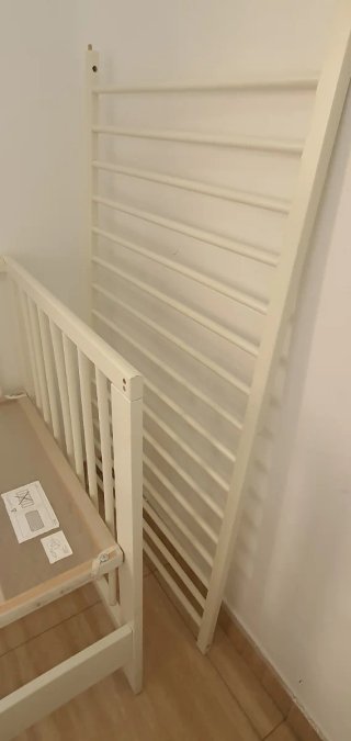 Cuna blanca IKEA 60x120