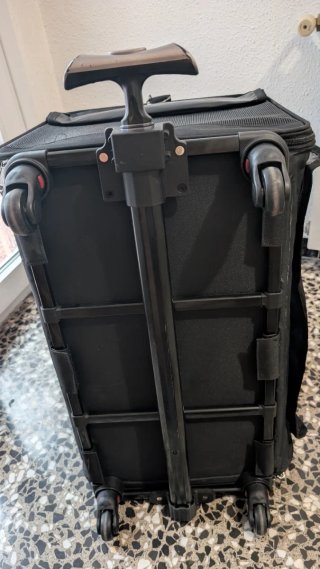 Transportín para gato/perro negro