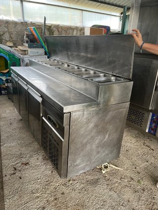 Mesa refrigerada acero inoxidable