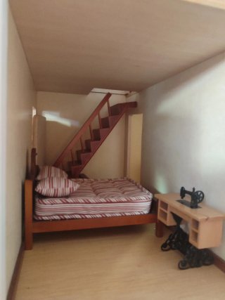 Casa de muñecas estilo victoriano