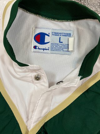 Champion vintage UNC Charlotte chaqueta talla L