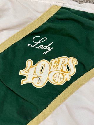 Champion vintage UNC Charlotte chaqueta talla L