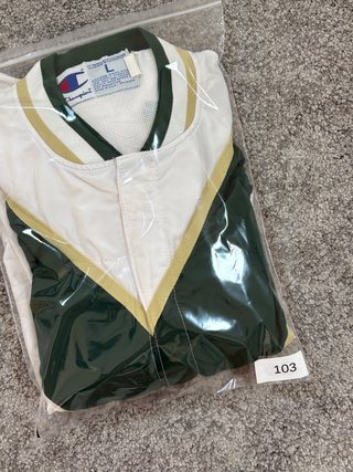 Champion vintage UNC Charlotte chaqueta talla L