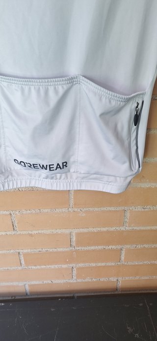 Maillot Gore Wear Blanco Corto