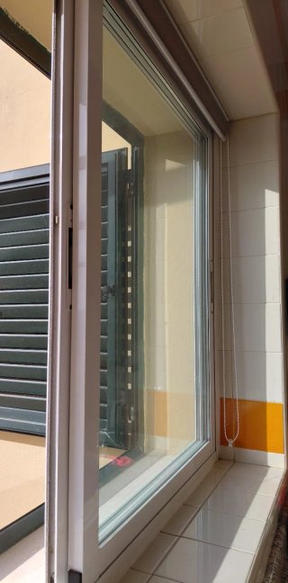 Ventana Aluminio Blanco 130x110