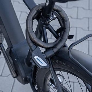 FISCHER Catena con Lucchetto ad Anello per Bici