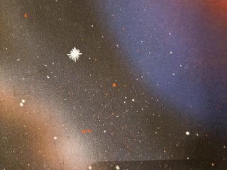 Illustrazione Spaziale Originale TEMPO