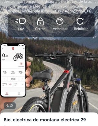 Bici eléctrica montaña 27.5 como nueva