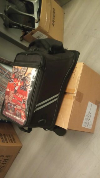 Bolsa depósito imanes moto