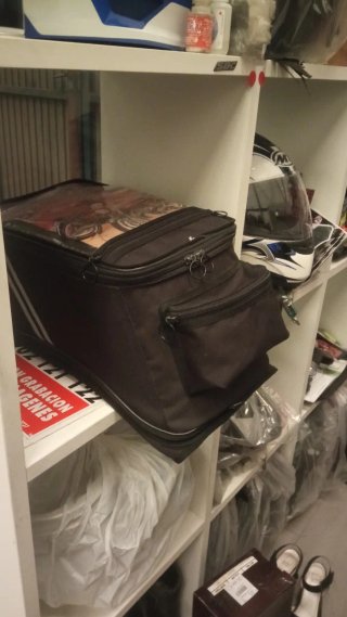 Bolsa depósito imanes moto