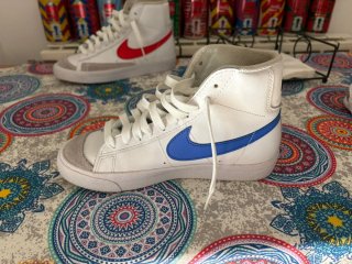 Nike Zapatillas Deportivas Blancas y Grises