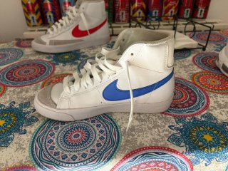 Nike Zapatillas Deportivas Blancas y Grises