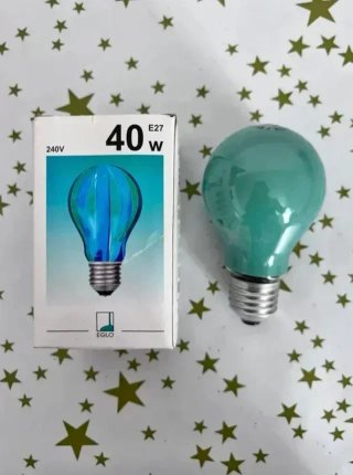 Bombilla decorativa EGLO E27 verde menta 40W