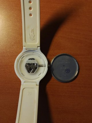 Reloj Lacoste Goa Rayas Verde Blanco