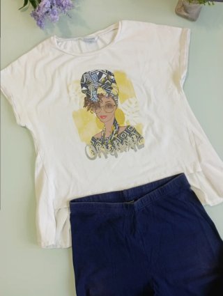 Camiseta Mayoral + mayas 12 años