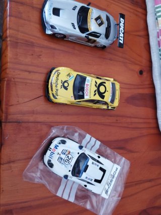 Lote 3 coches Scalextric y Fly