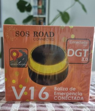 SOS ROAD Baliza V16 Conectada DGT 3.0