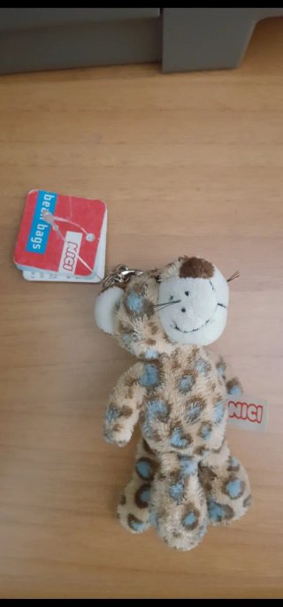 Portachiavi NICI Peluche Leopardo Maculato