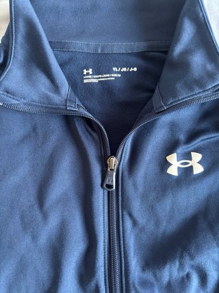 Sudadera Under Armour Azul y Blanca