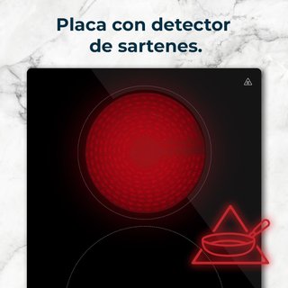 Placa Vitrocerámica Cecotec Bolero Squad V 2001