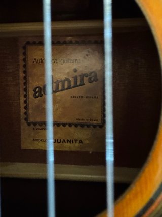 Guitarra Admira Juanita (Keller)