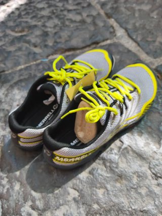 Scarpe Merrell uomo grigie/gialle taglia 43