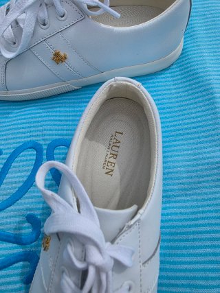 Zapatillas Ralph Lauren Blancas Talla 40.5