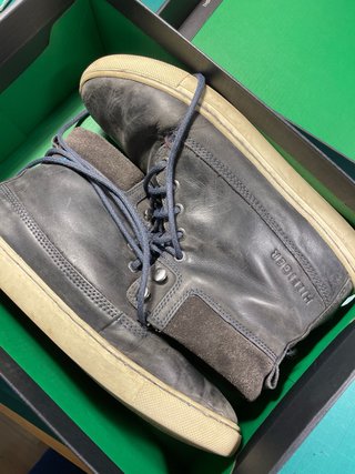 Botas Tommy Hilfiger Hombre Piel Azul Talla