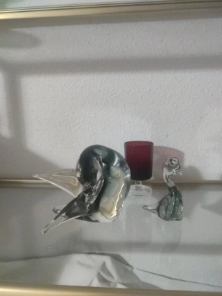 Figuras de cristal Murano