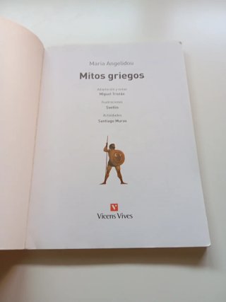 Libro Mitos griegos