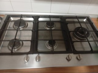 Cocina de gas 5 fuegos