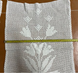 Paños de crochet para sofá (3 unidades)