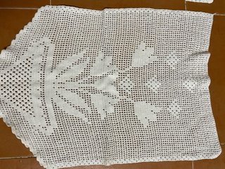 Paños de crochet para sofá (3 unidades)