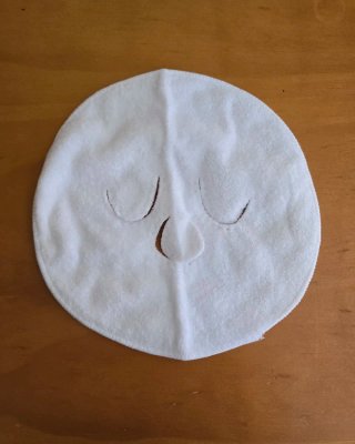 Toalla facial/mascarilla para frío y calor