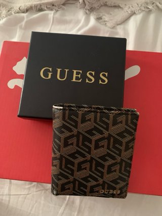 Lote 4 Carteras Hombre Piel Marrón Negra