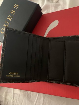Lote 4 Carteras Hombre Piel Marrón Negra