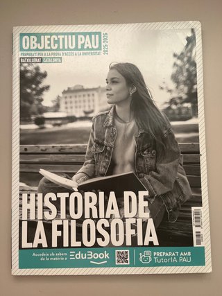 Objectiu Pau Història de la Filosofia. Catalunya.