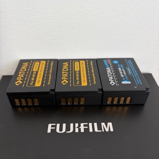 3 Batterie per fotocamere Fujifilm Serie X