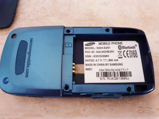 Samsung SGH-E251 Nero/Blu