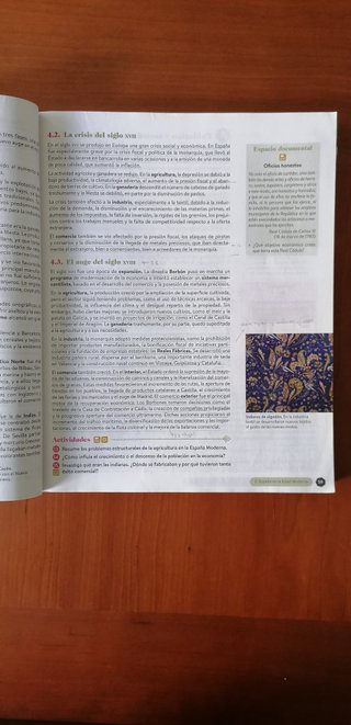 Historia de España Bachillerato 2