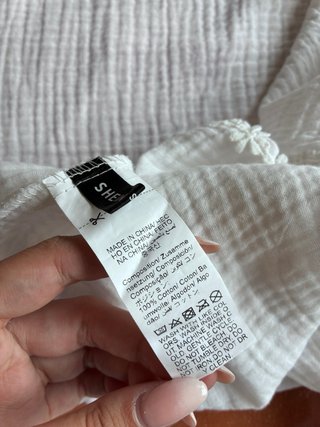 Blusa 100% algodón