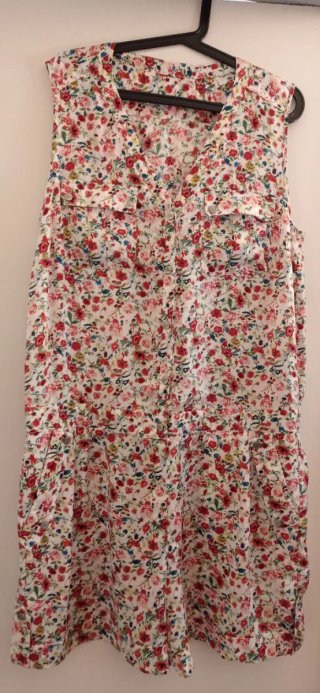 Vestido pantalón floral