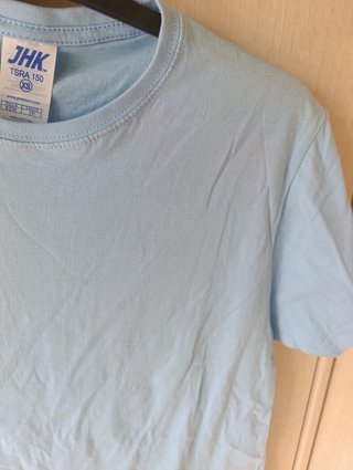 Camiseta JHK Azul Celeste Talla S y XS