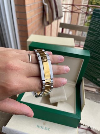 Rolex Submariner bicolor azul y oro