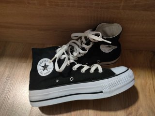 Converse All Star Negras Talla 39