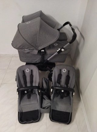 Bugaboo Donkey 5 Gris Melange